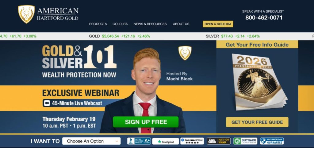 american hartford gold